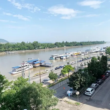 Unique View On Danube, Margaret Island, Buda Hills