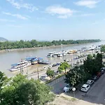 Unique View On Danube, Margaret Island, Buda Hills
