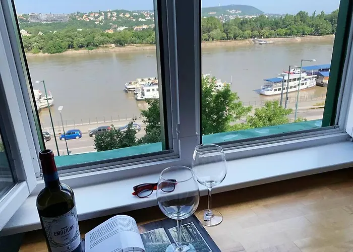 아파트 Unique View On Danube, Margaret Island, Buda Hills *